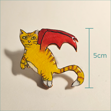 Load image into Gallery viewer, Orange BatCat