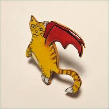 Load image into Gallery viewer, Orange BatCat